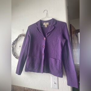 Size S Jones New York 100% wool jacket